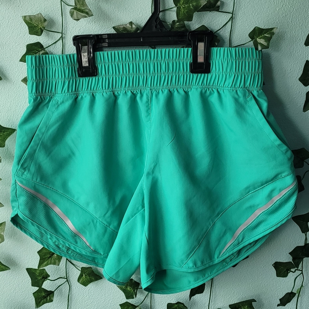 Athletic Works shorts in turquoise, size extra small
